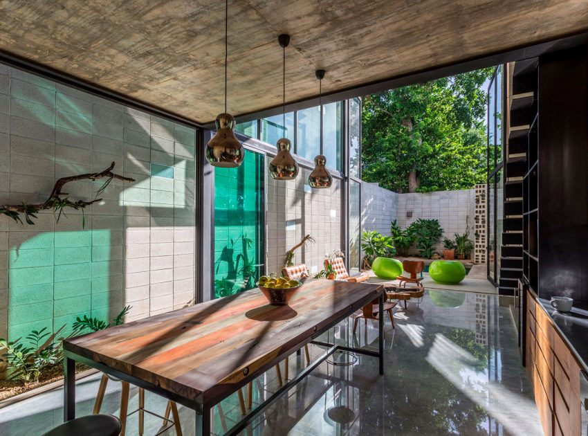 A Stunning Contemporary Home with Raw Materials in Mérida, México by Taller Estilo Arquitectura (7)