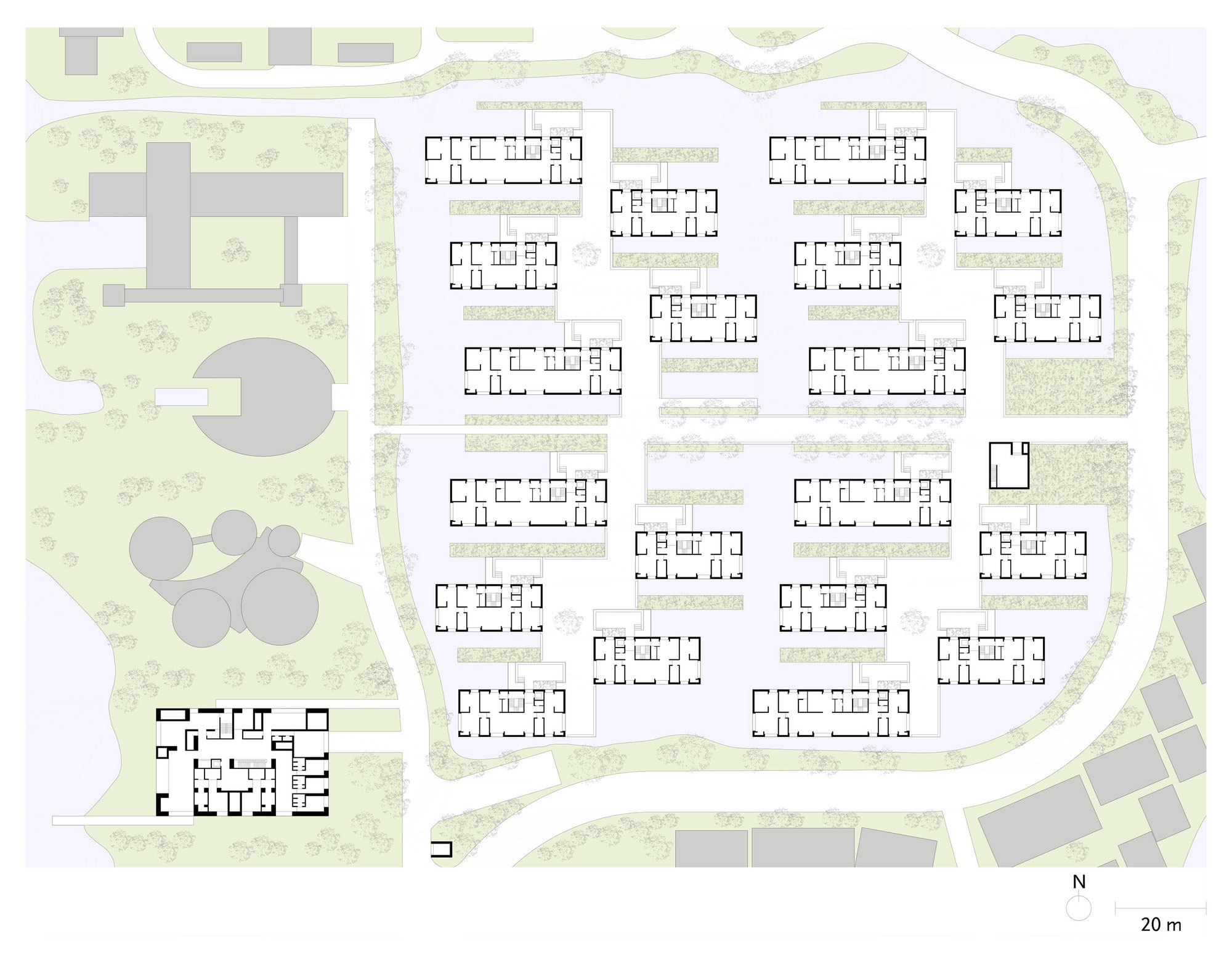 A Stunning Floating House Surrounded by a Water Garden in Hangzhou, China by David Chipperfield Architects (22)