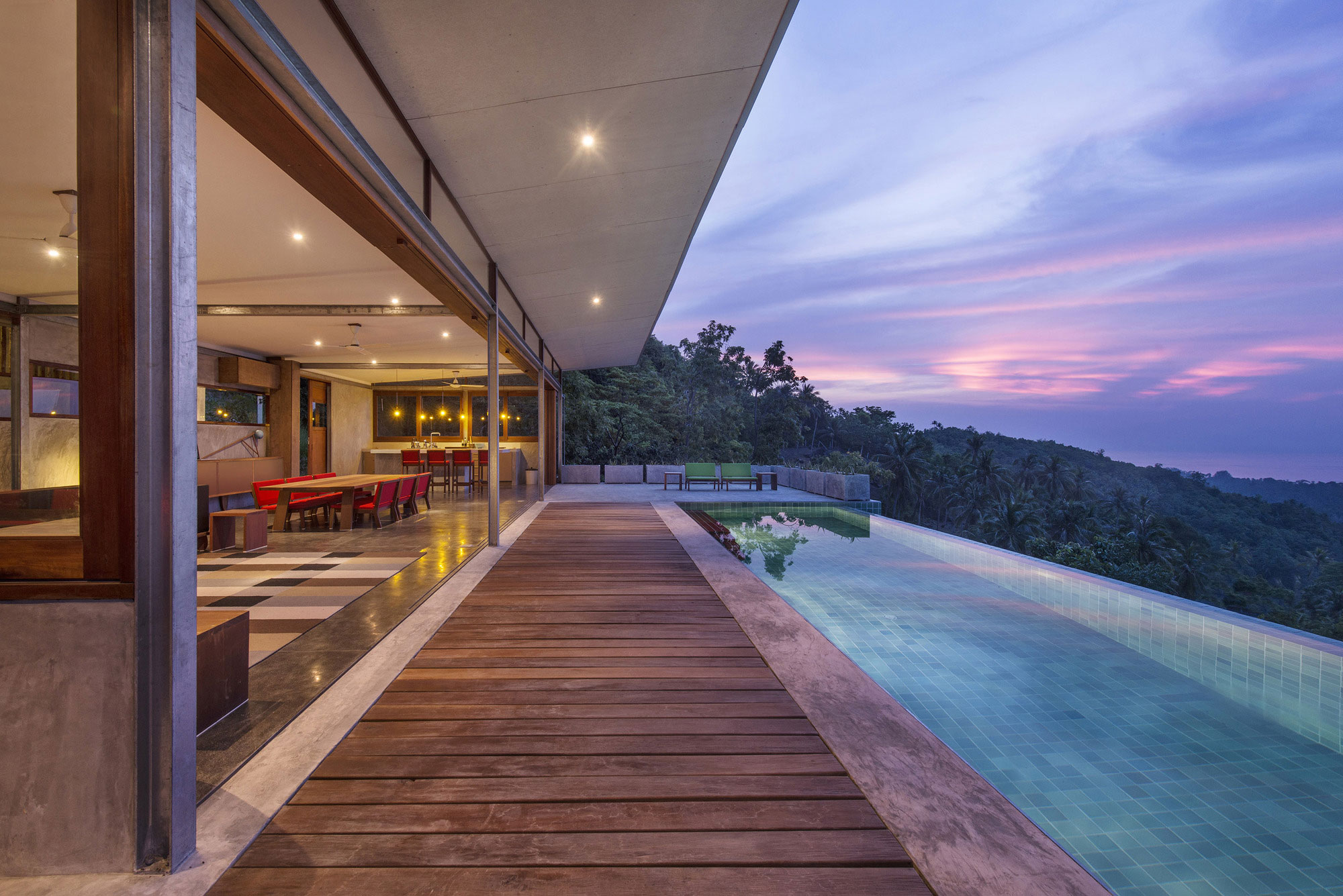A Stunning House Built with Concrete, Wood, Steel and Glass Structure in Ko Samui, Thailand by Marc Gerritsen (22)