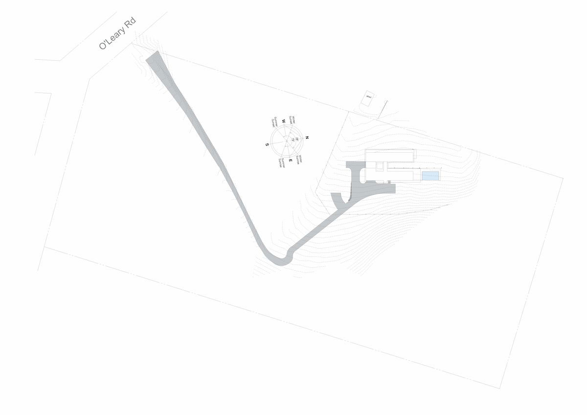 A Stunning House of Concrete, Steel and Glass Combines U-Shaped Style in Auckland by Strachan Group Architects (20)