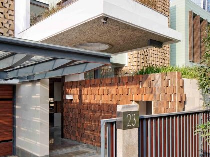 A Stunning House with a Perfect Mix of Traditional and Modern Touches in Jakarta, Indonesia
