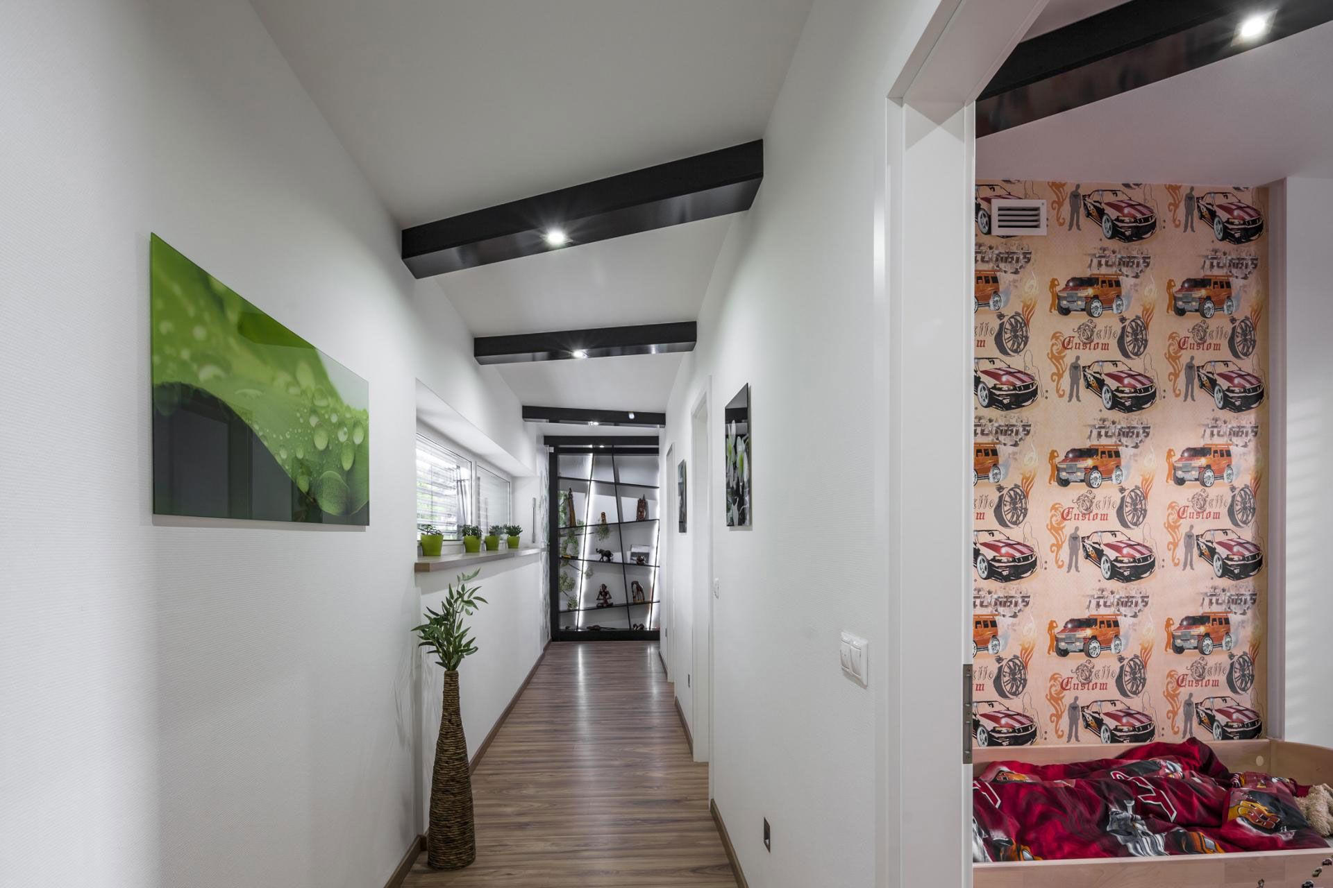 A Stunning L-Shaped Modern House for a Four-Person Family in Mosonmagyaróvár, Hungary by TOTH PROJECT (17)