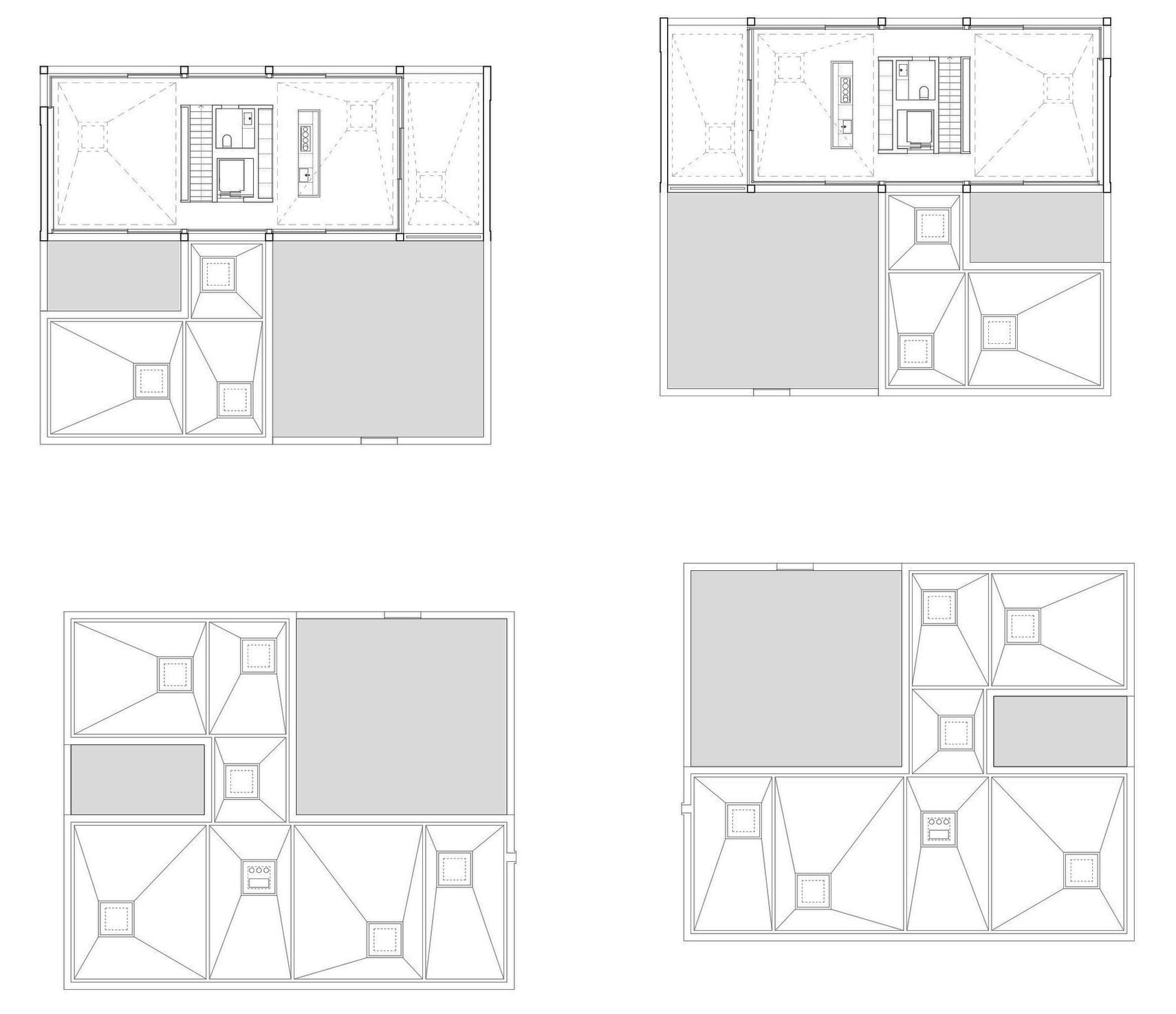 A Stunning Modern House with Four Courtyards in Zumikon, Switzerland by Think Architecture (14)