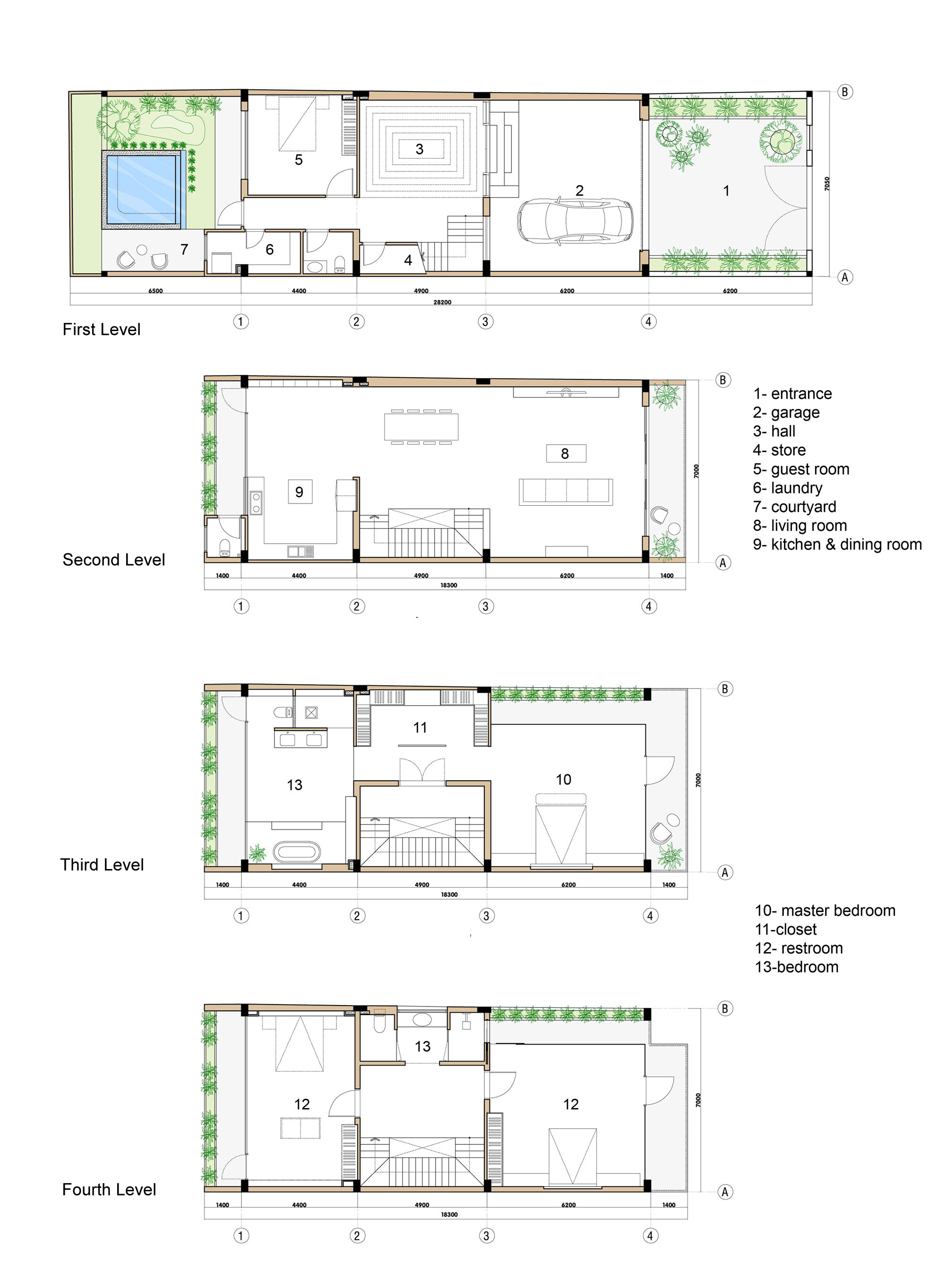 A Stunning Modern Vertical House Overlooking the Saigon River in Ho Chi Minh City by La Design Studio (21)