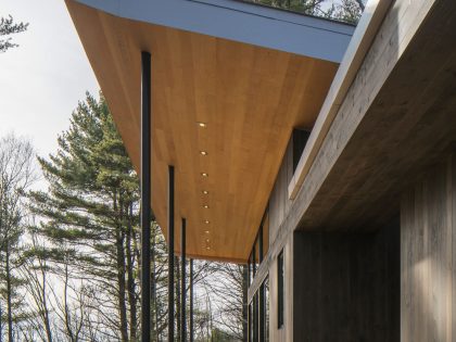 A Stunning Mountain Home Perched Atop a Hudson Valley in Kerhonkson, New York by Studio MM Architect (3)