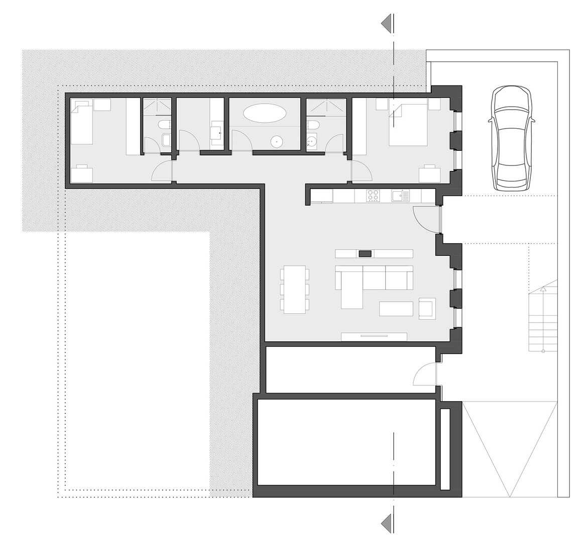 A Stunning Rustic Home with a Rough and Warm Interior in Turkey by Cirakoglu Architects (17)