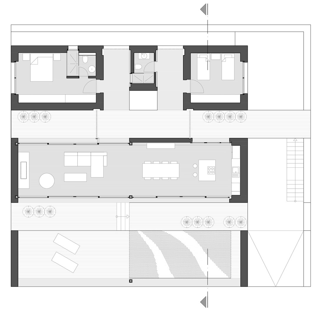 A Stunning Rustic Home with a Rough and Warm Interior in Turkey by Cirakoglu Architects (18)