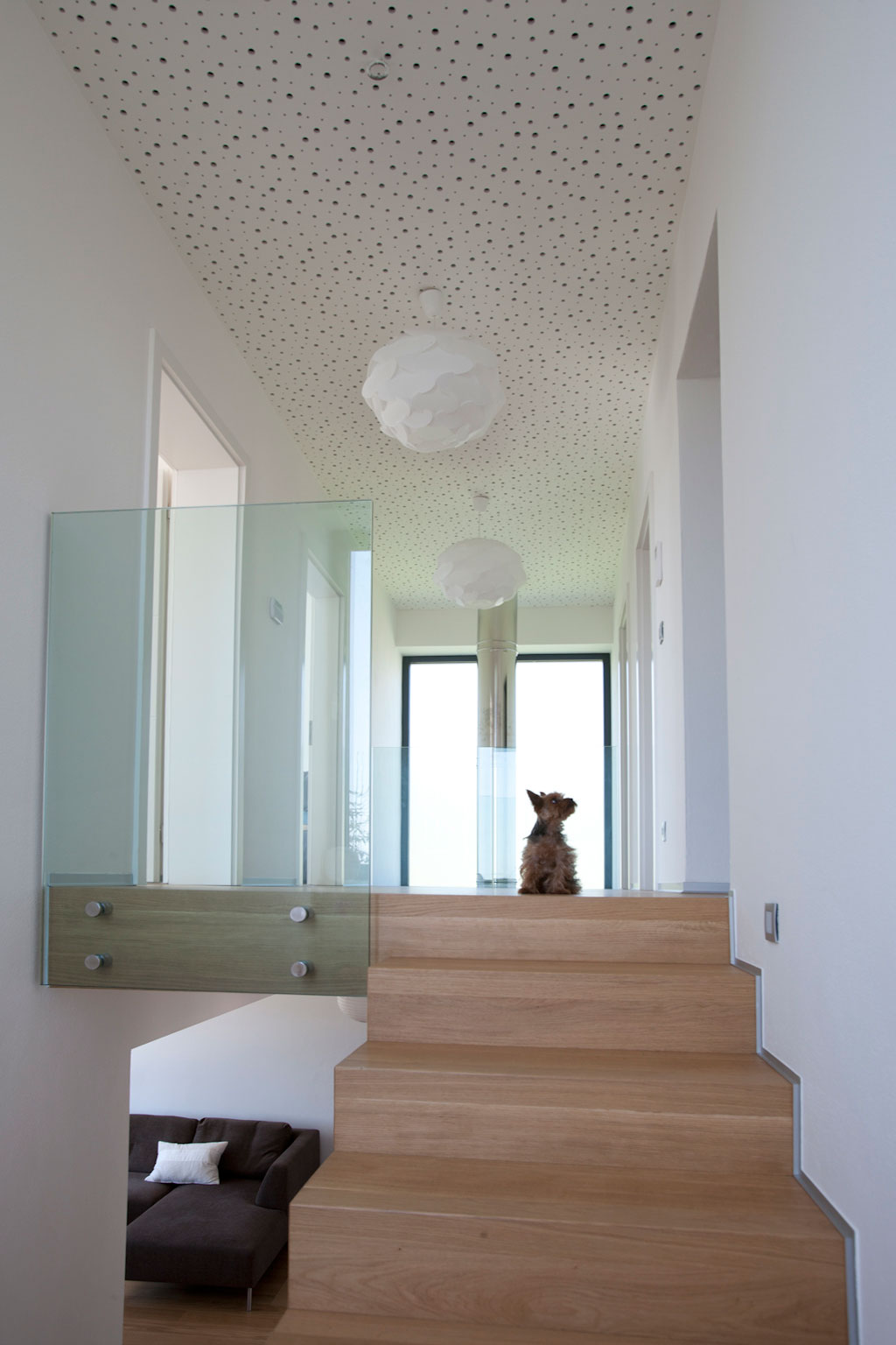 A Stunning Sculptural Concrete Villa in Bratislava, Slovakia by ARCHITEKTI ŠEBO LICHÝ (18)