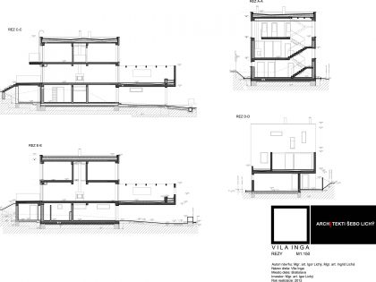 A Stunning Sculptural Concrete Villa in Bratislava, Slovakia by ARCHITEKTI ŠEBO LICHÝ (23)