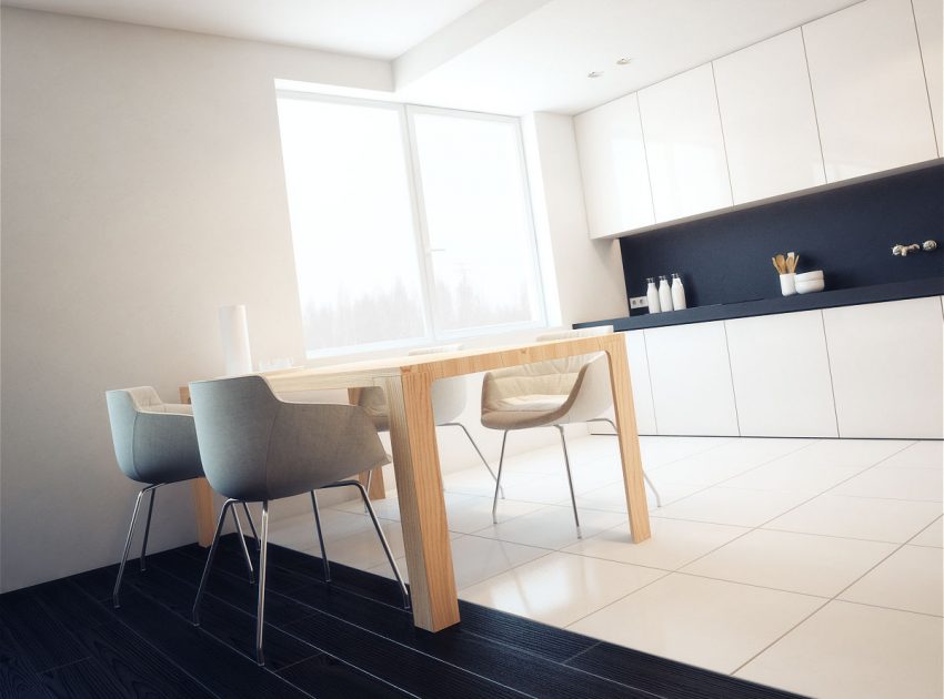 A Stunning and Functional Apartment with Minimalist Style in St. Petersburg, Russia by MODOM (12)