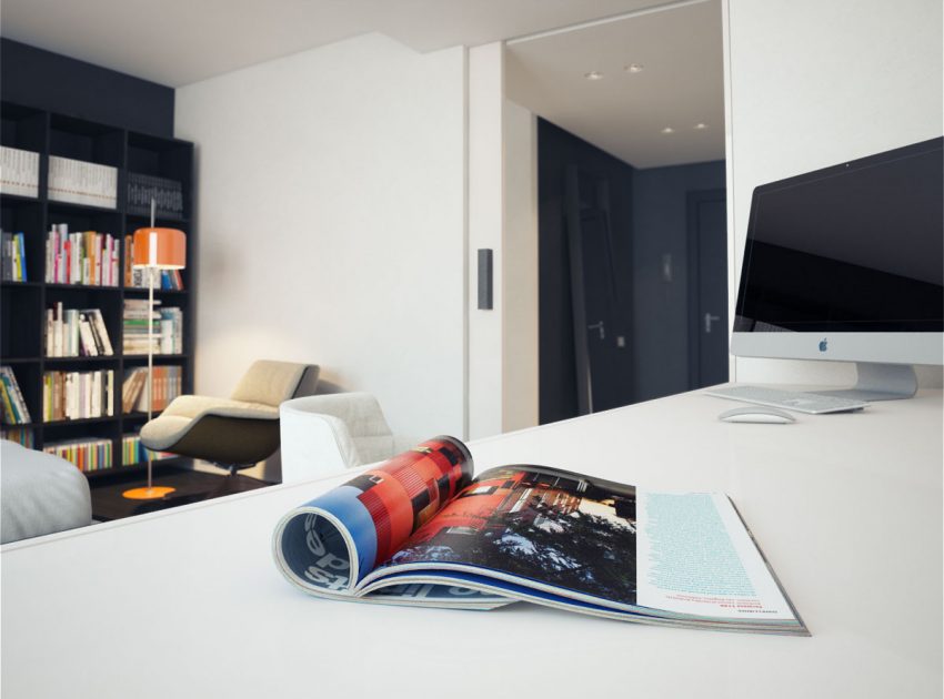 A Stunning and Functional Apartment with Minimalist Style in St. Petersburg, Russia by MODOM (18)