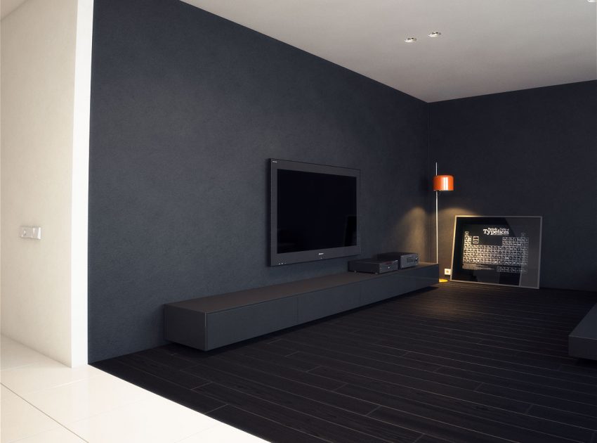 A Stunning and Functional Apartment with Minimalist Style in St. Petersburg, Russia by MODOM (5)