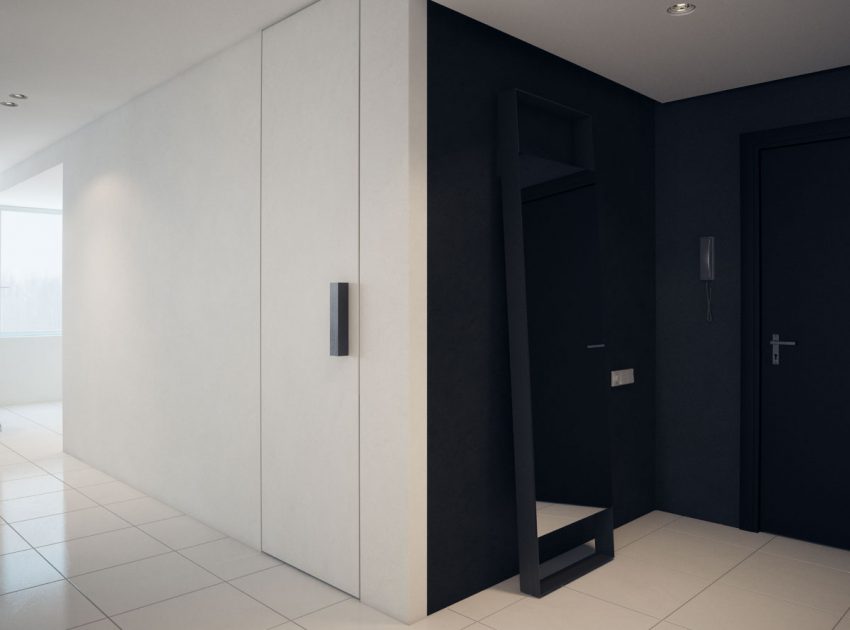 A Stunning and Functional Apartment with Minimalist Style in St. Petersburg, Russia by MODOM (6)