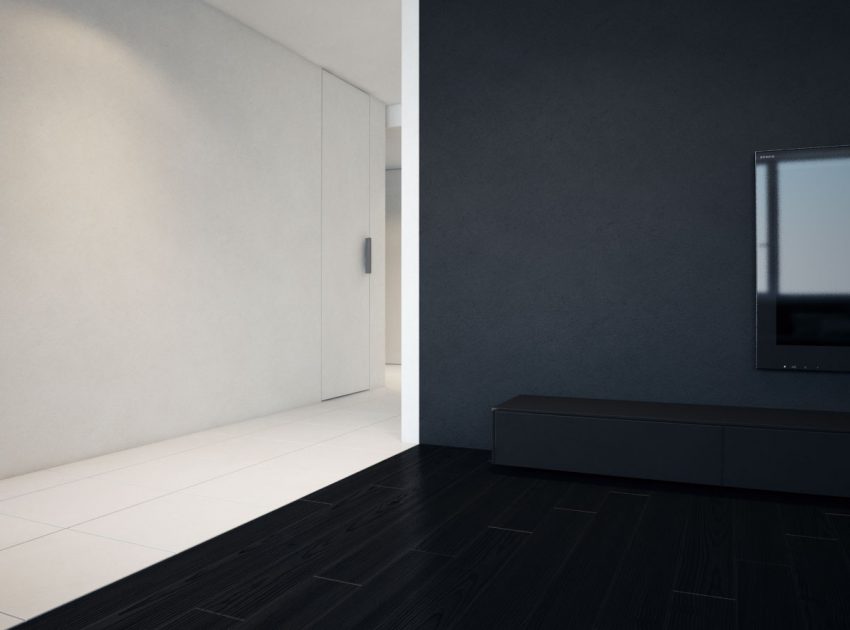 A Stunning and Functional Apartment with Minimalist Style in St. Petersburg, Russia by MODOM (9)