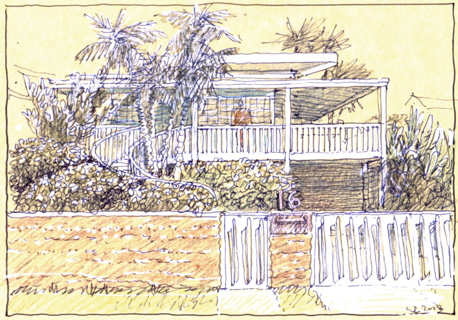 A Stunning and Luminous Beach House Inspired by a Ship on Stilts in Collaroy by Luigi Rosselli Architects (21)