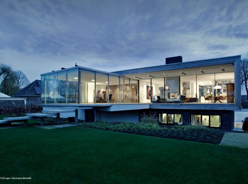 A Stunning and Luminous Contemporary Home on the Edge of a Pretty Man-Made River by LIAG architects (17)