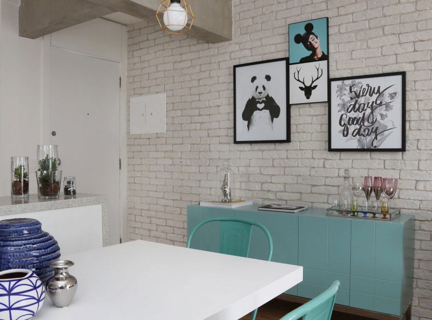 A Stylish Apartment with Romantic Atmosphere in São Paulo by Casa 2 Arquitetos (19)