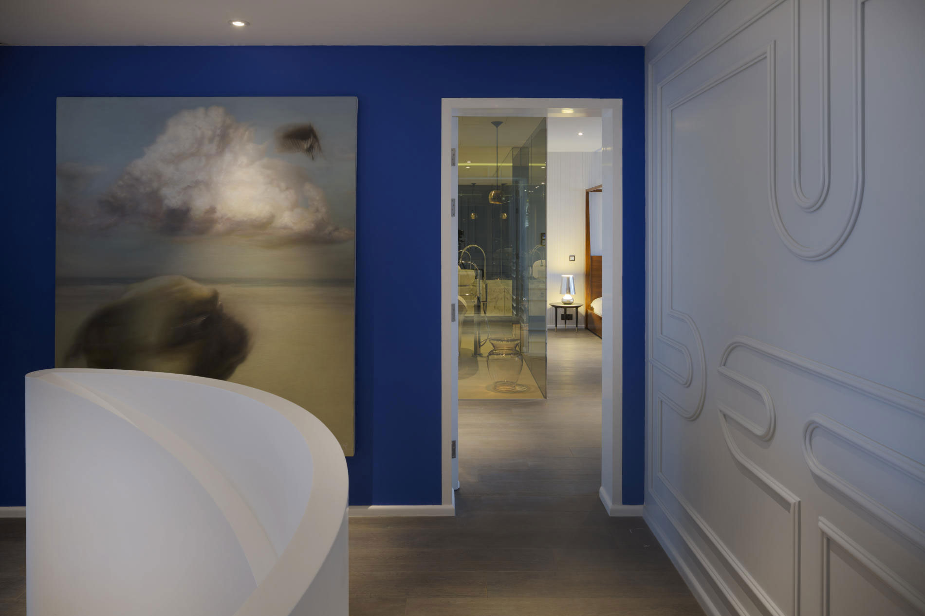 A Stylish Apartment with an Eclectic Mix of Modern and Classic Interiors in Shanghai by Dariel Studio (11)