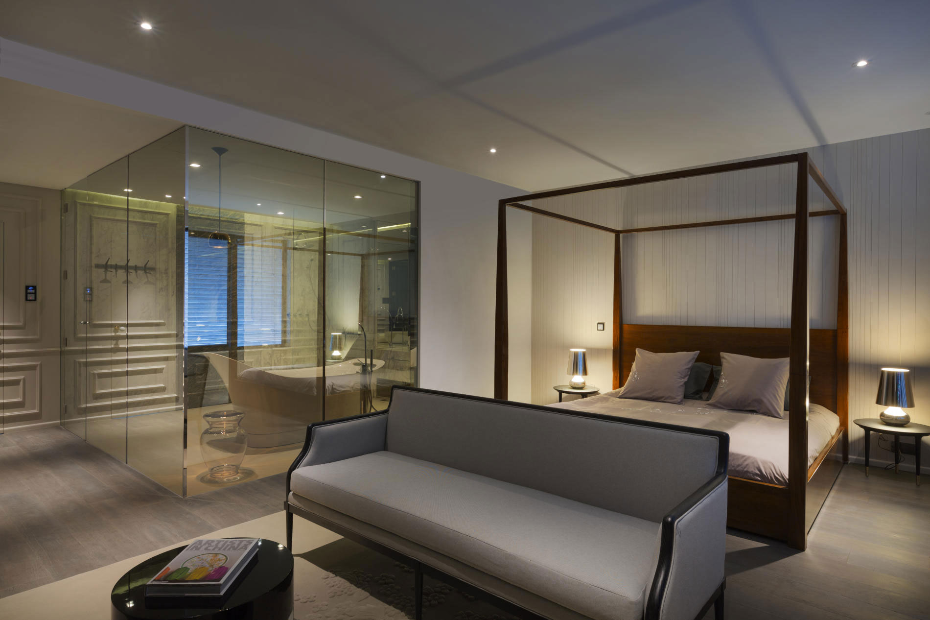 A Stylish Apartment with an Eclectic Mix of Modern and Classic Interiors in Shanghai by Dariel Studio (13)