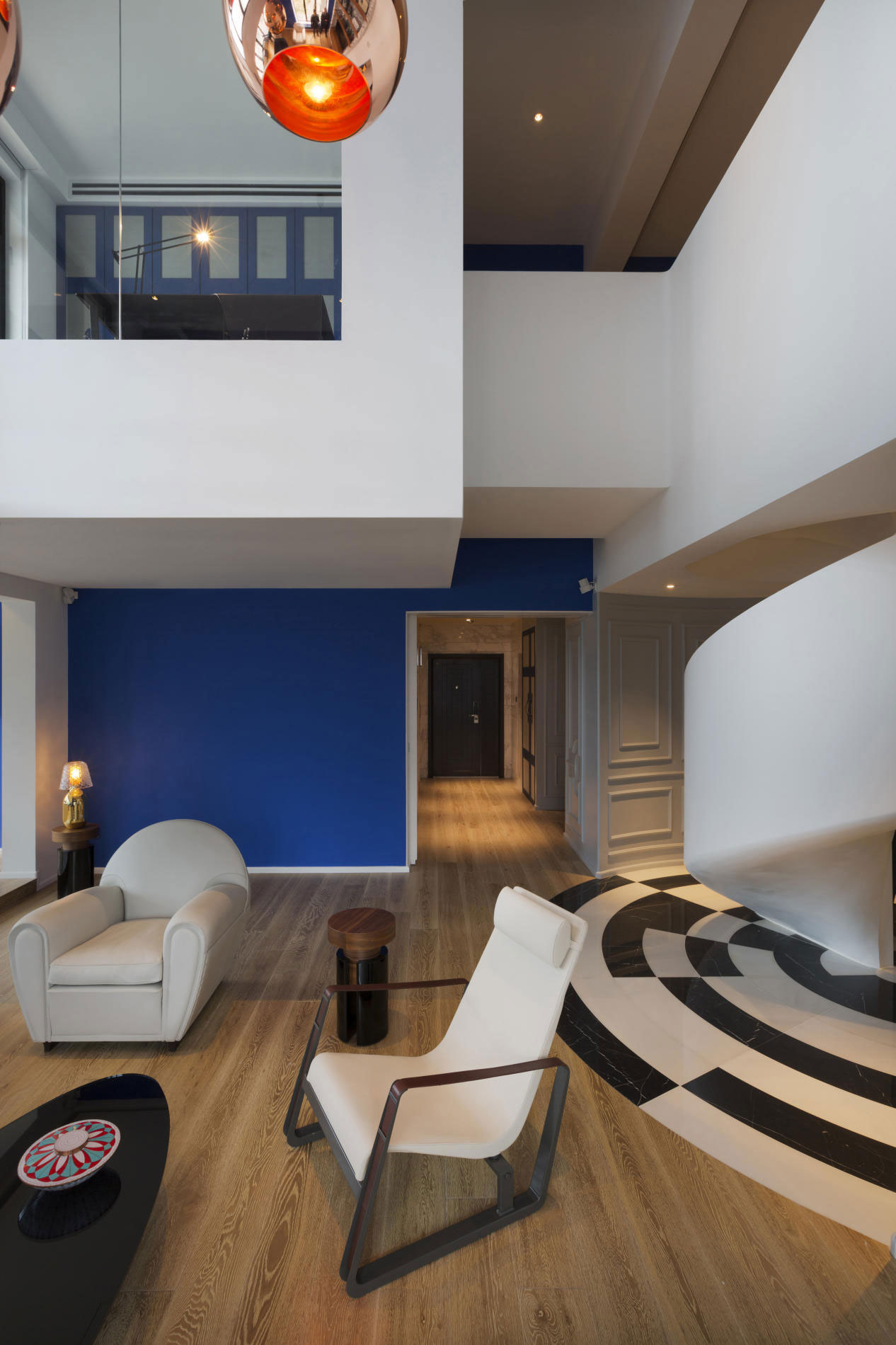 A Stylish Apartment with an Eclectic Mix of Modern and Classic Interiors in Shanghai by Dariel Studio (2)