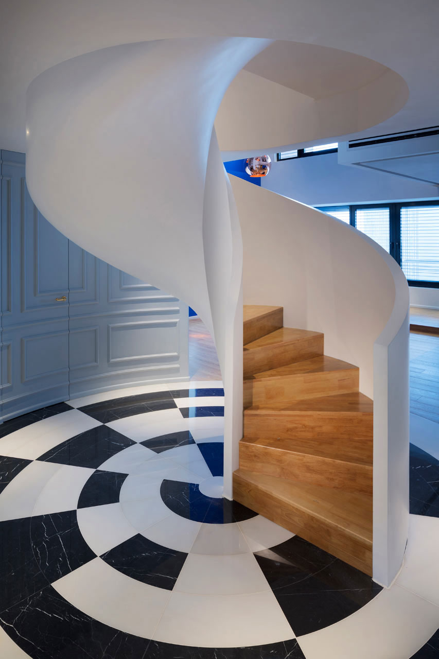A Stylish Apartment with an Eclectic Mix of Modern and Classic Interiors in Shanghai by Dariel Studio (8)