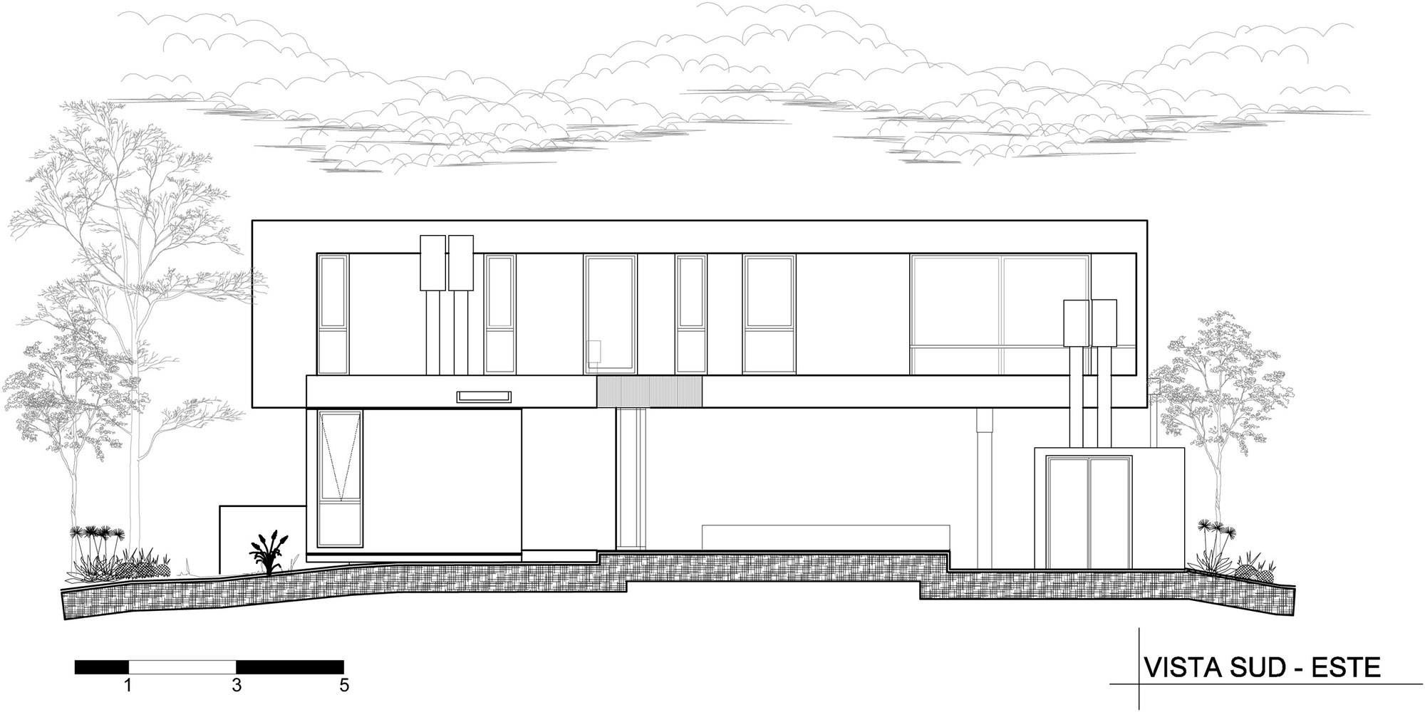 A Stylish Concrete Home Flanked by a Lush Pine Forest in Pinamar by Estudio Galera (30)