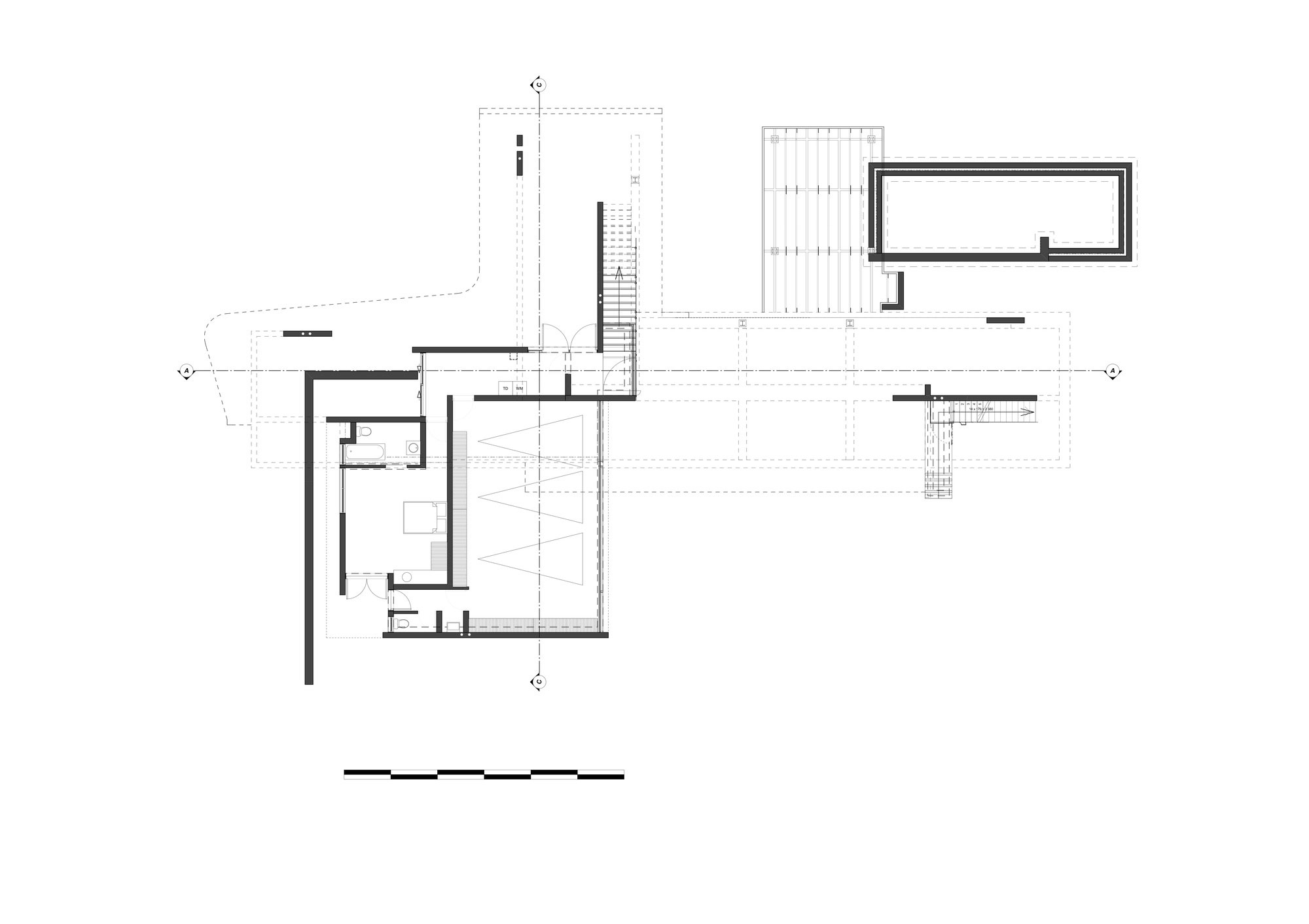 A Stylish Cantilevered Concrete Home with Stunning Character in Pretoria, South Africa by Earthworld Architects & Interiors (23)