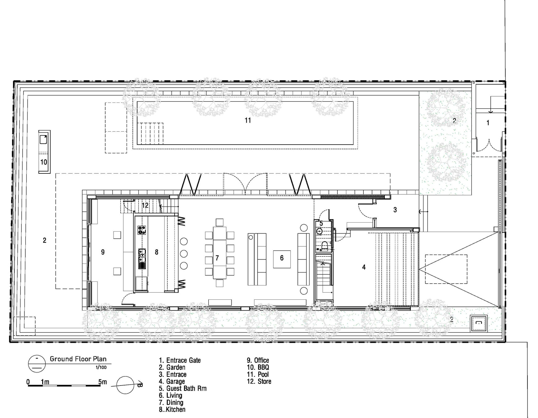 A Stylish Contemporary Home Composed of Two Interlocking Volumes in Ho Chi Minh City by MimA NYstudio + Real Architecture (19)