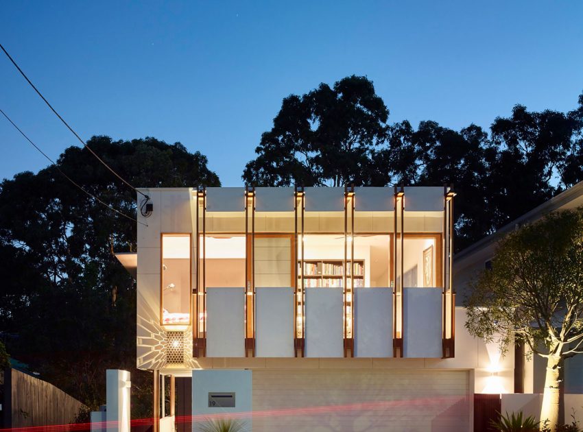 A Stylish Contemporary Home with Wonderful Views in Bardon, Queensland by O’Neill Architecture (15)