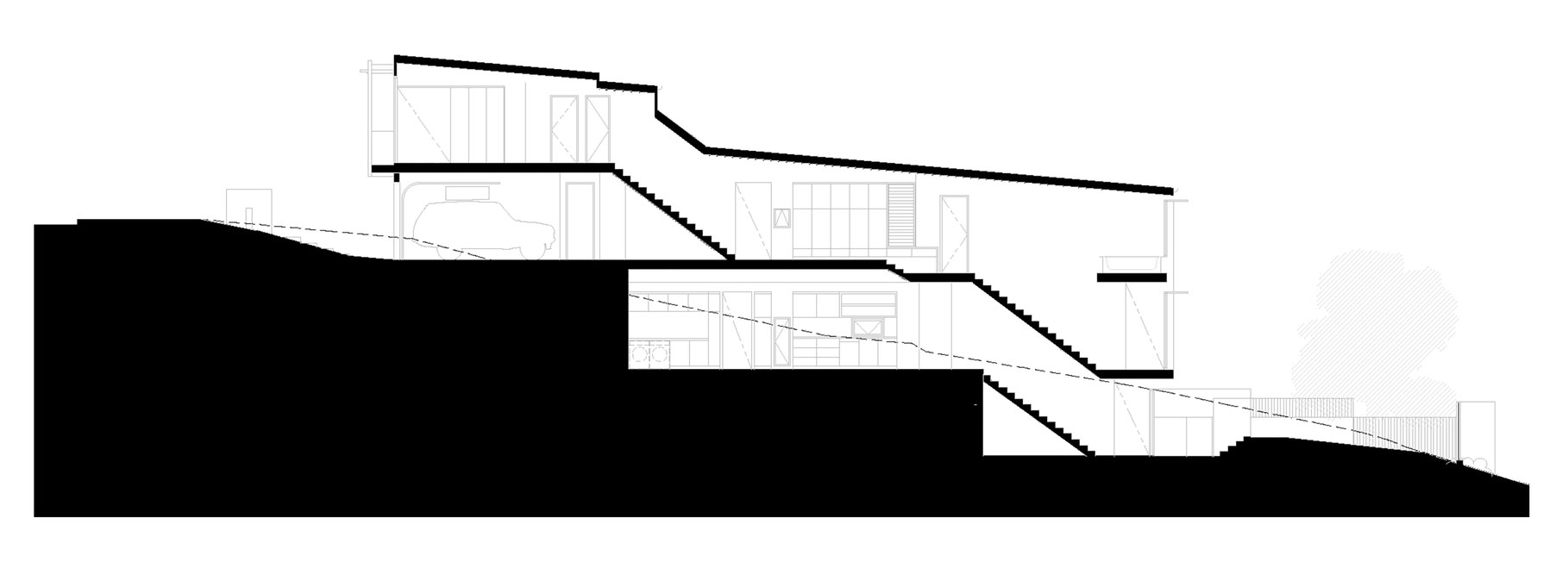 A Stylish Contemporary Home with Wonderful Views in Bardon, Queensland by O’Neill Architecture (20)