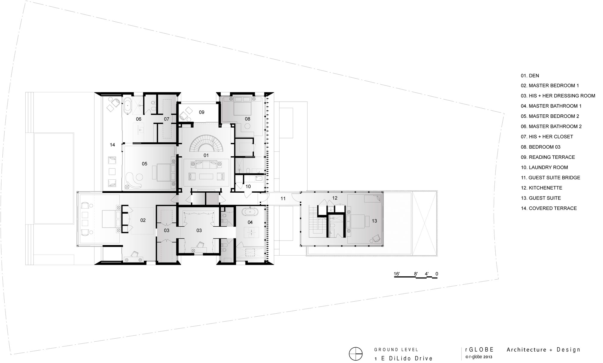 A Stylish Contemporary Home with a Splendid Interior and Carved Staircase in Miami Beach by rGlobe architecture (26)