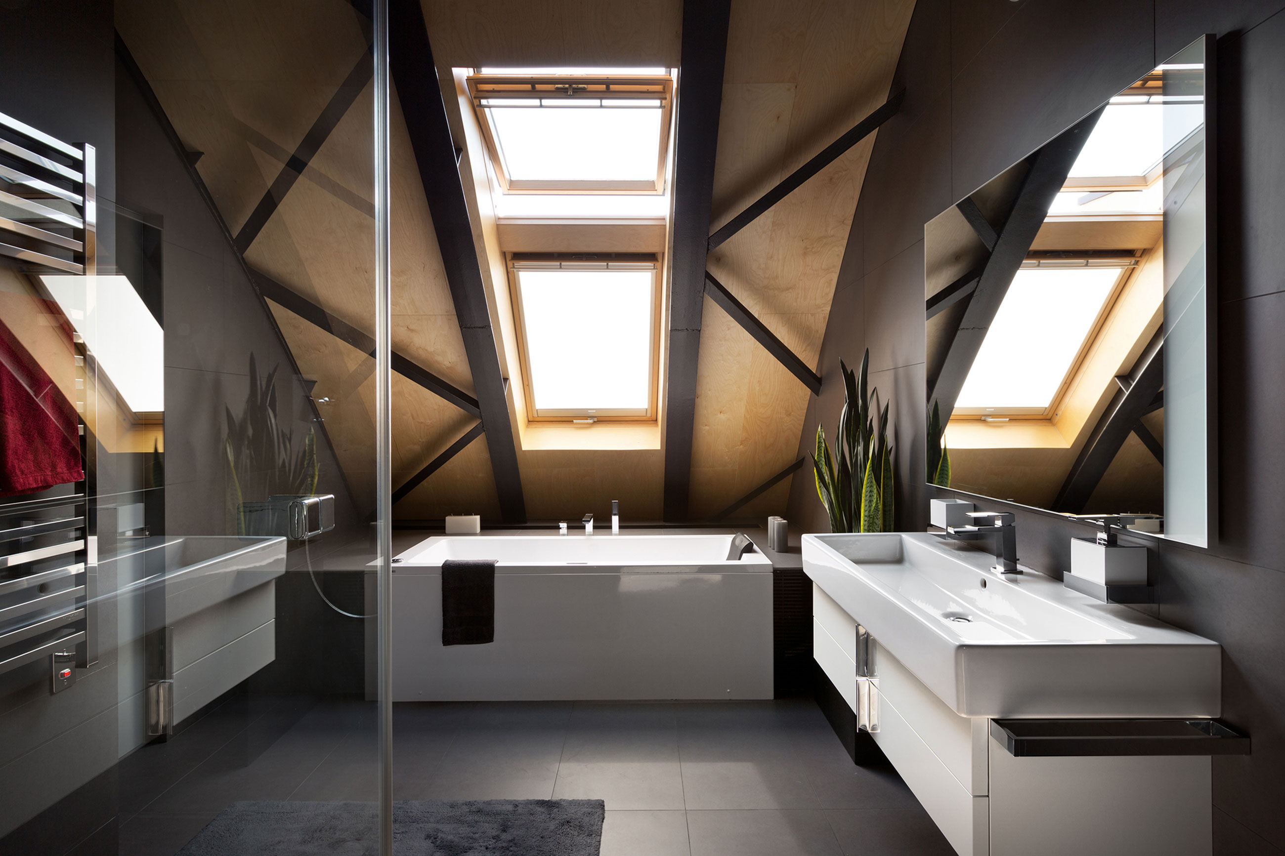A Stylish Contemporary Loft with an Arched Ceiling in Kiev, Ukraine by Alex Obraztsov (12)