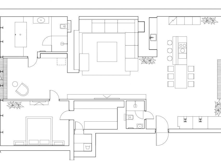 A Stylish Contemporary Loft with an Arched Ceiling in Kiev, Ukraine by Alex Obraztsov (16)