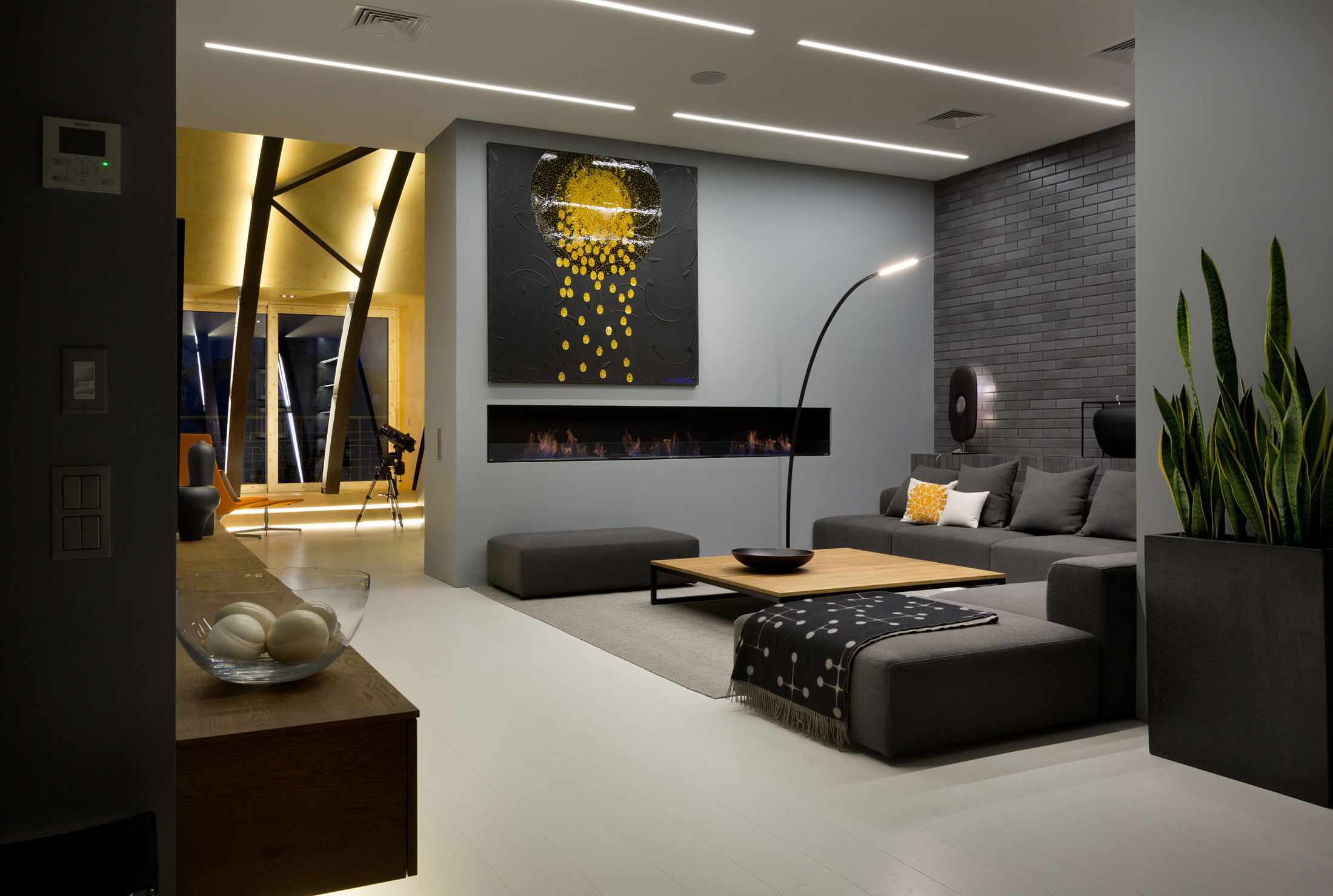 A Stylish Contemporary Loft with an Arched Ceiling in Kiev, Ukraine by Alex Obraztsov (3)