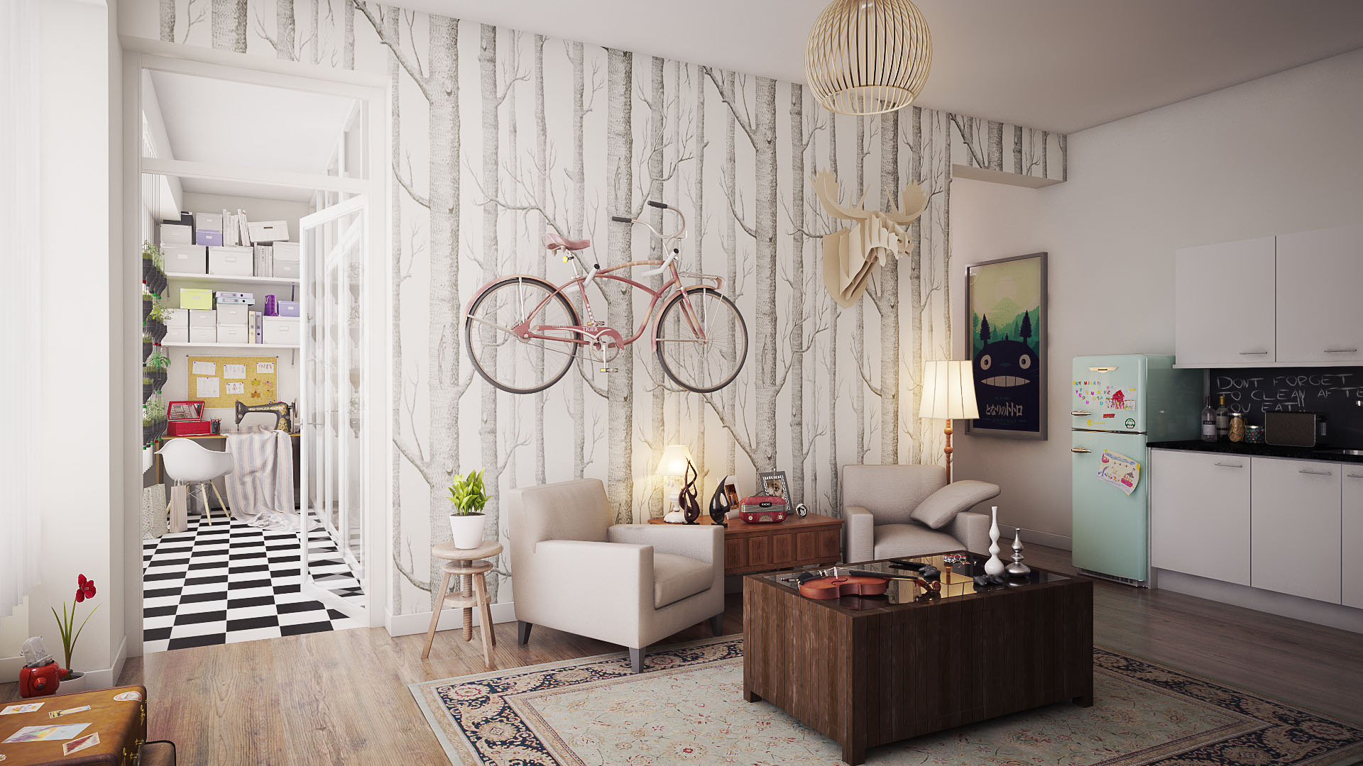 A Stylish Modern Apartment with Warm and Comfortable Environment in The Hague by Ângelo Fernandes (1)