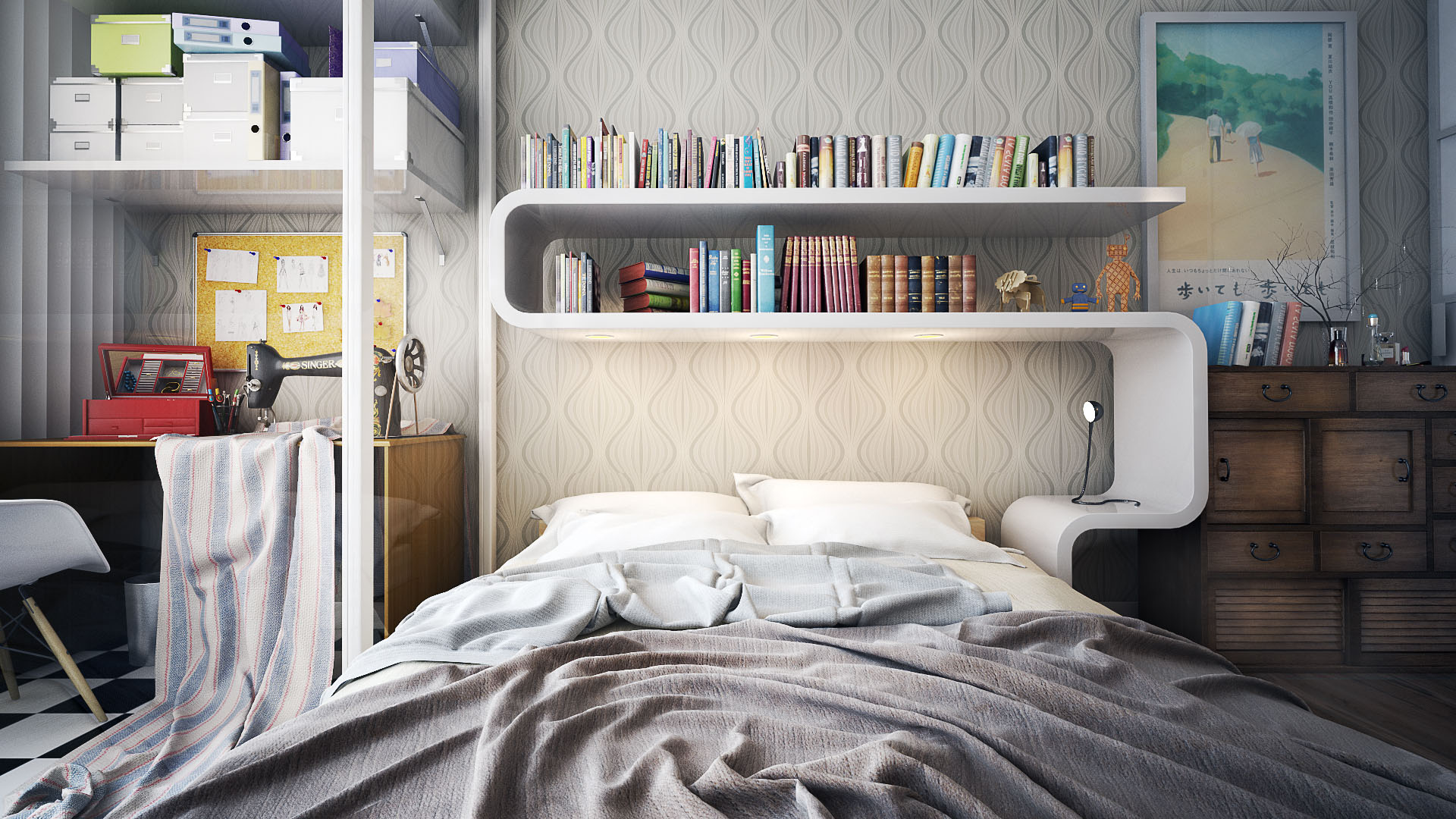 A Stylish Modern Apartment with Warm and Comfortable Environment in The Hague by Ângelo Fernandes (13)