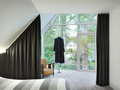 A Stylish Modern Copper-Clad House with Stunning Views in Destelbergen, Belgium by Graux & Baeyens Architects (14)