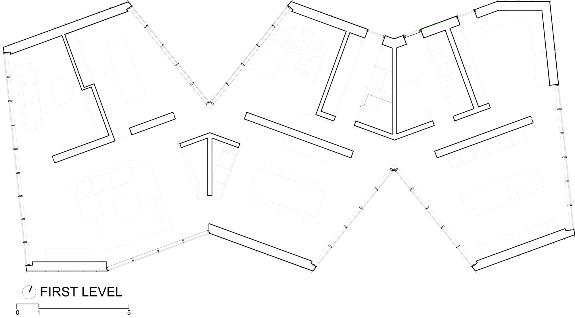 A Stylish Modern Copper-Clad House with Stunning Views in Destelbergen, Belgium by Graux & Baeyens Architects (17)