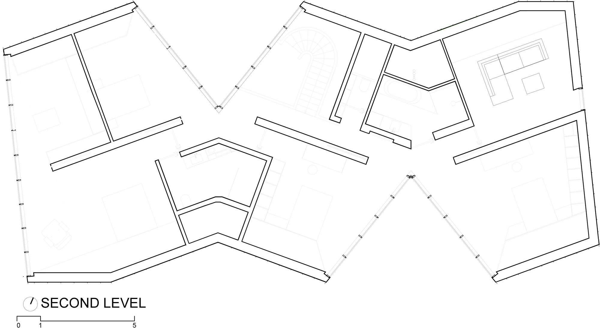 A Stylish Modern Copper-Clad House with Stunning Views in Destelbergen, Belgium by Graux & Baeyens Architects (18)