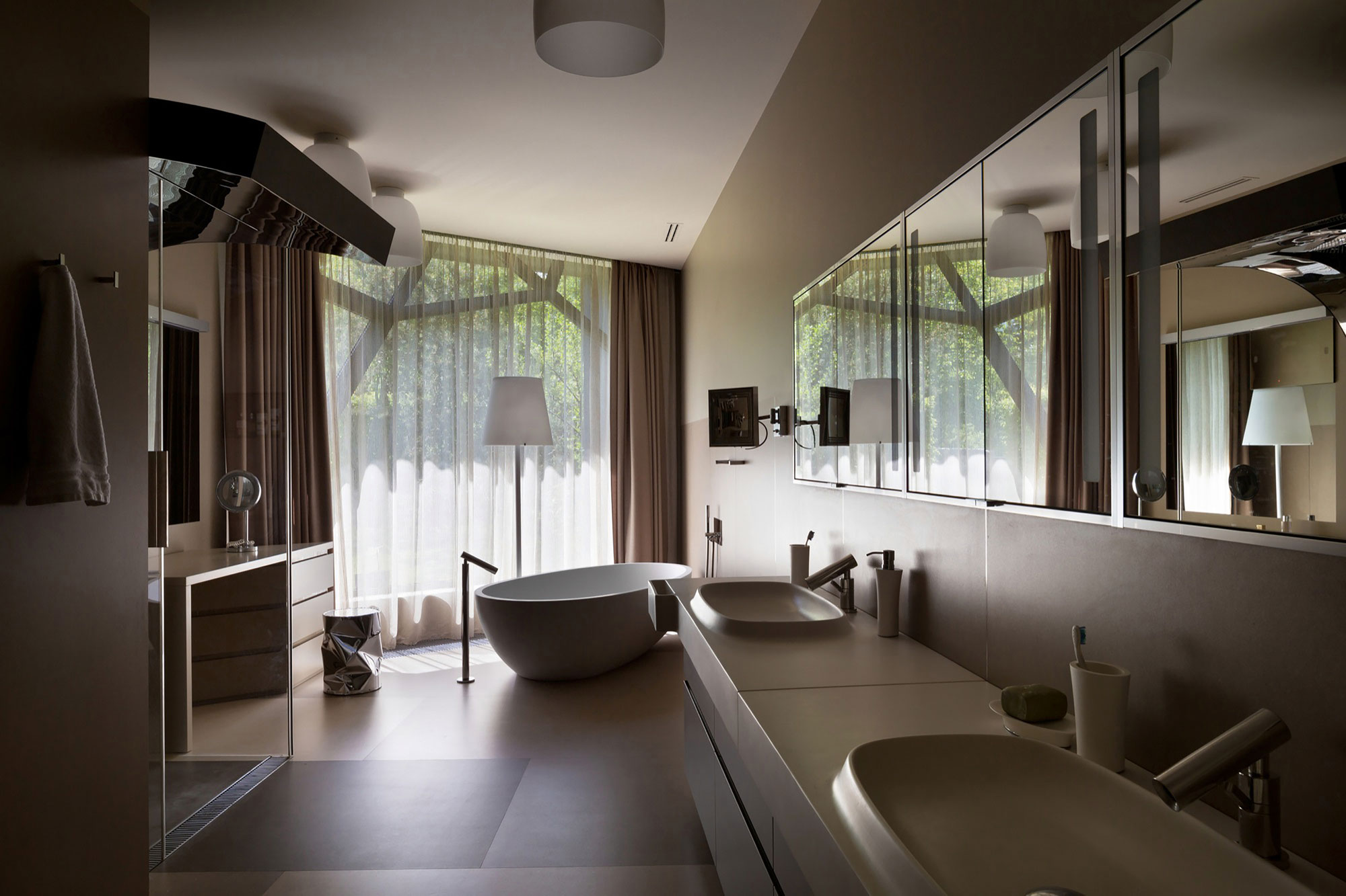 A Stylish Modern Home with a Stunning Landscaping Program in Kharkiv by Sbm Studio (14)