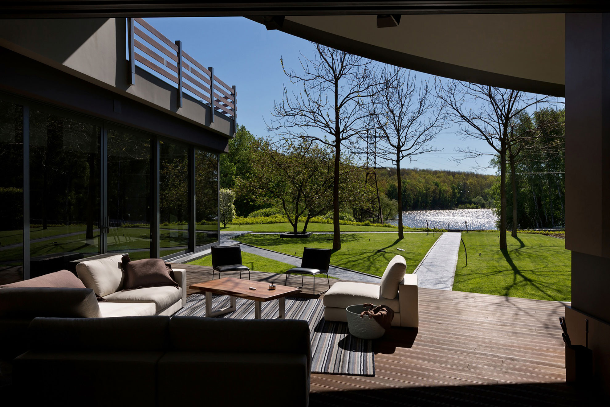 A Stylish Modern Home with a Stunning Landscaping Program in Kharkiv by Sbm Studio (6)