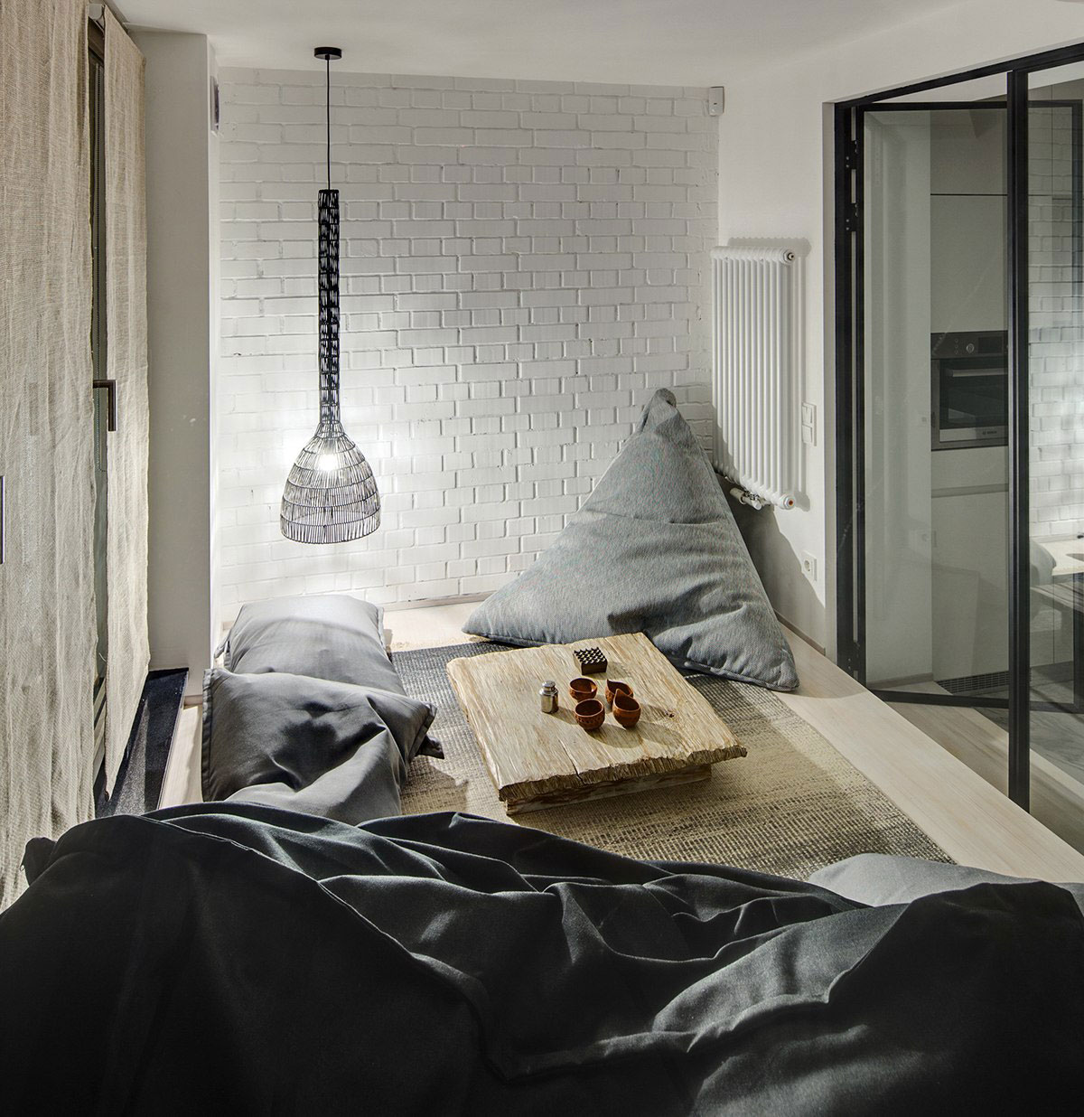 A Stylish Monochromatic Apartment with Exquisite Interiors in Kiev, Ukraine by FORM Architectural Bureau (11)