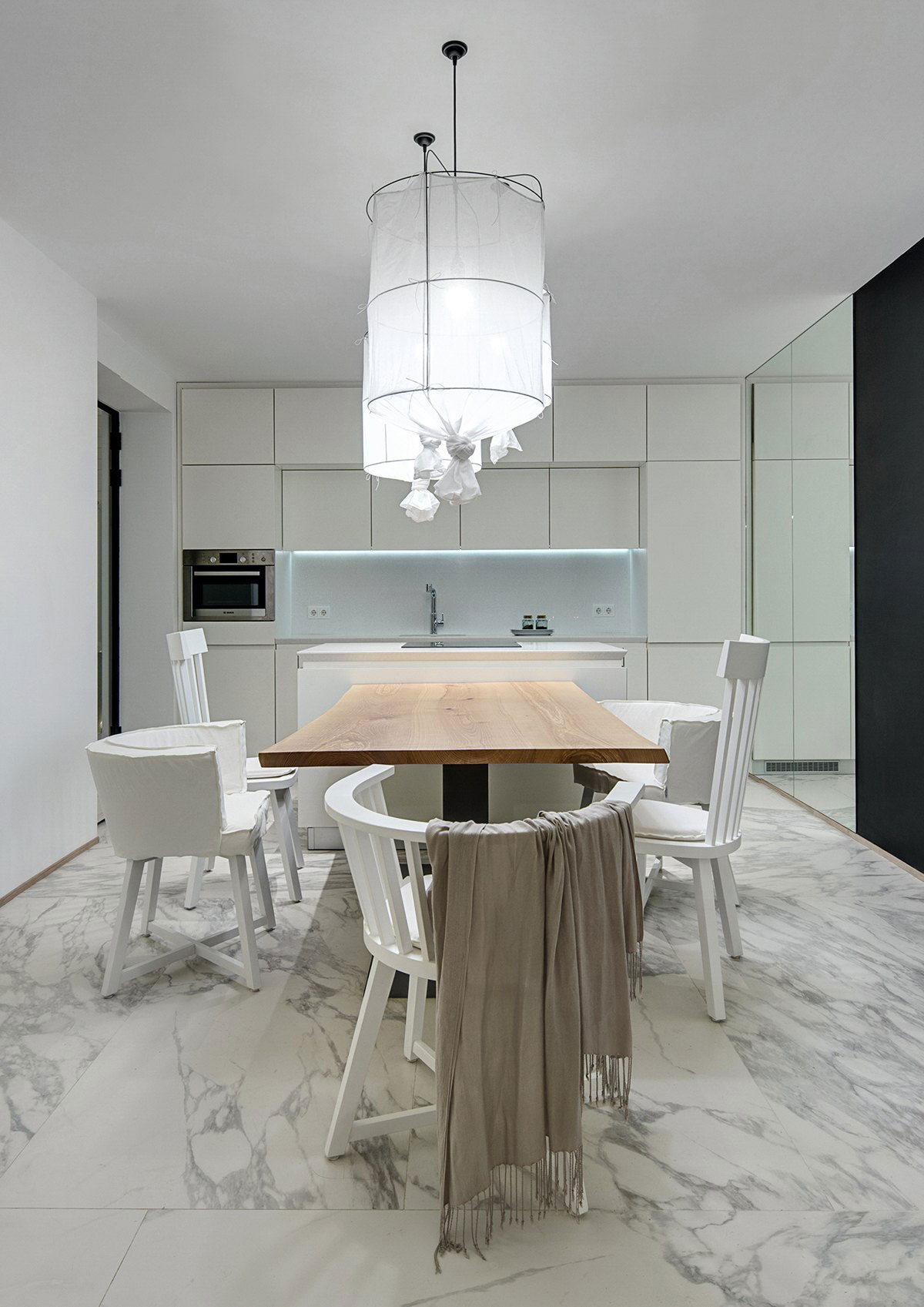 A Stylish Monochromatic Apartment with Exquisite Interiors in Kiev, Ukraine by FORM Architectural Bureau (13)