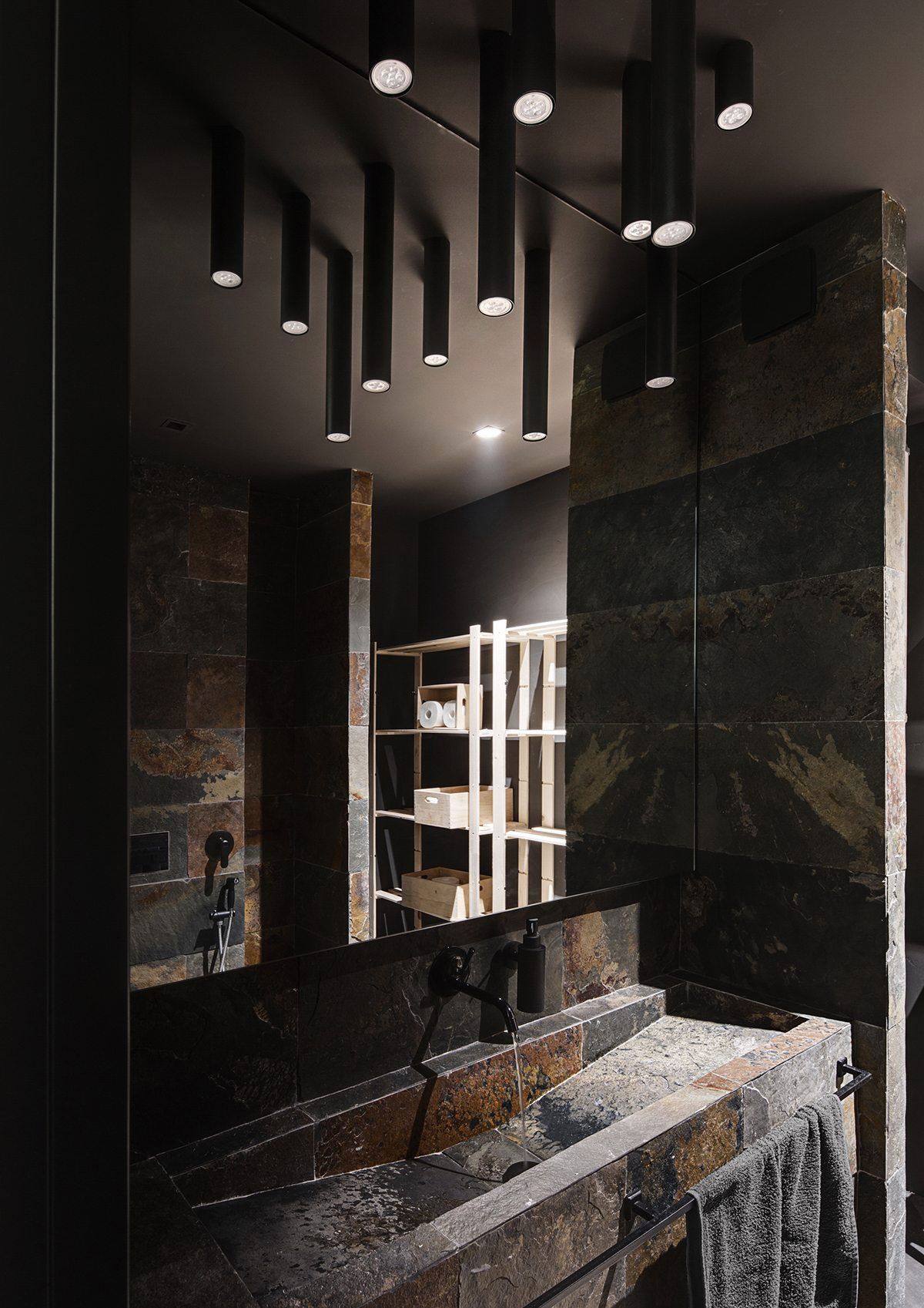 A Stylish Monochromatic Apartment with Exquisite Interiors in Kiev, Ukraine by FORM Architectural Bureau (34)