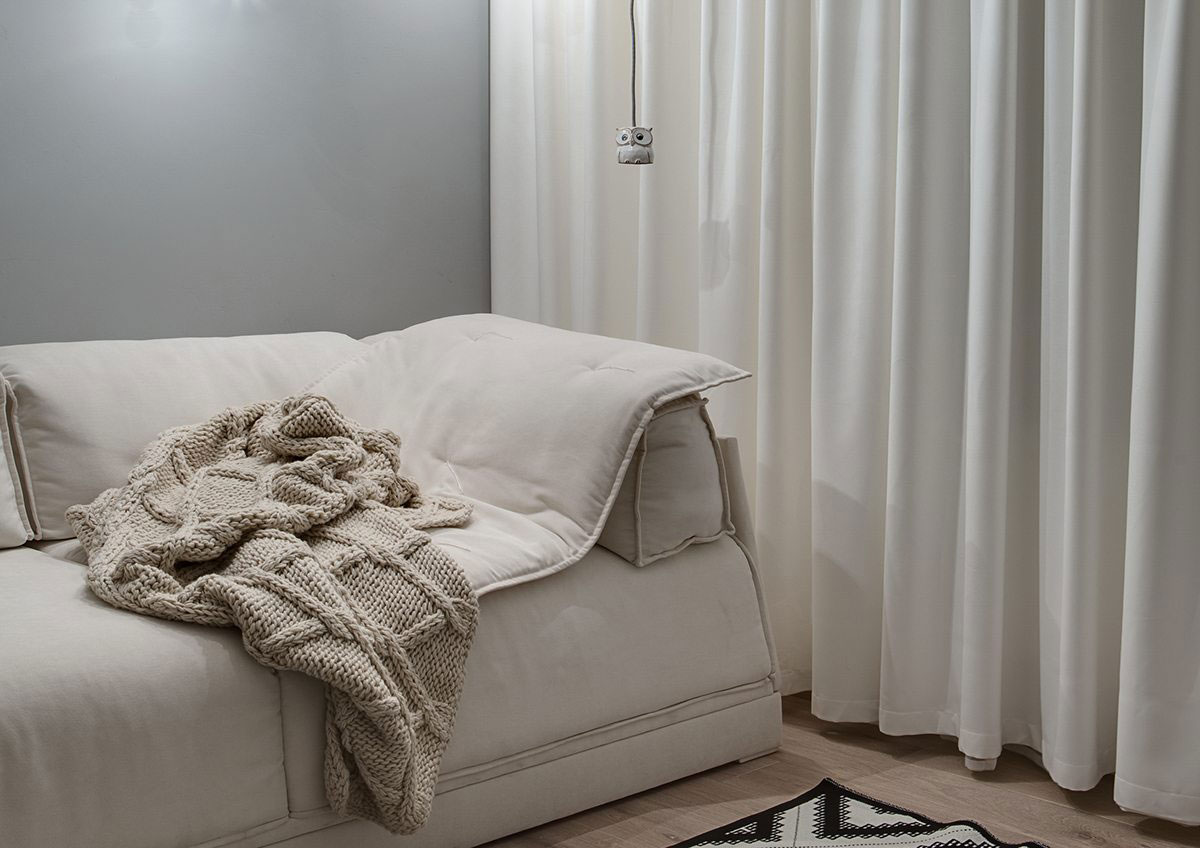 A Stylish Monochromatic Apartment with Exquisite Interiors in Kiev, Ukraine by FORM Architectural Bureau (6)