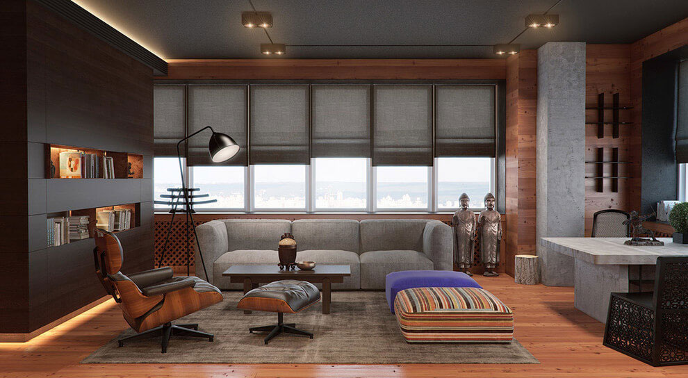 A Stylish Office Apartment with Sophisticated Interiors in Kiev by Soesthetic Group (2)