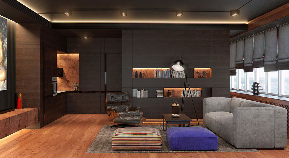 A Stylish Office Apartment with Sophisticated Interiors in Kiev by Soesthetic Group (4)