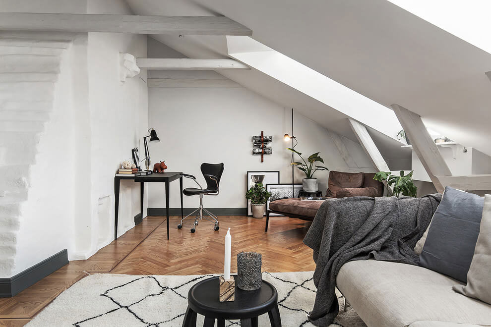 A Stylish and Beautiful Scandinavian Apartment in Stockholm by Scandinavian Homes (8)