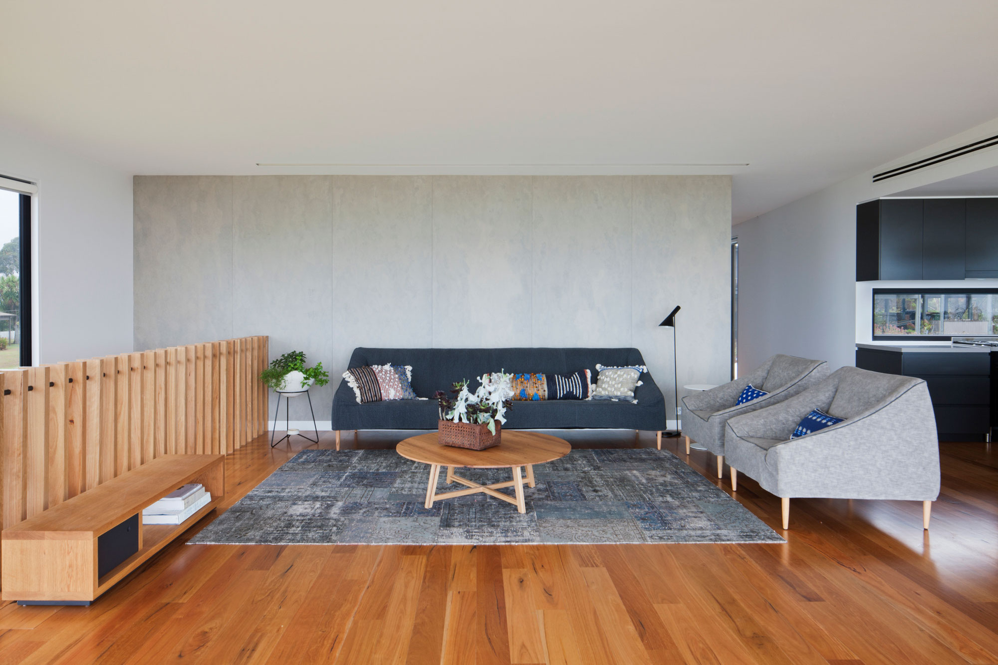 A Stylish and Bold Contemporary Family Home in Rhyll, Australia by Jarchitecture (9)