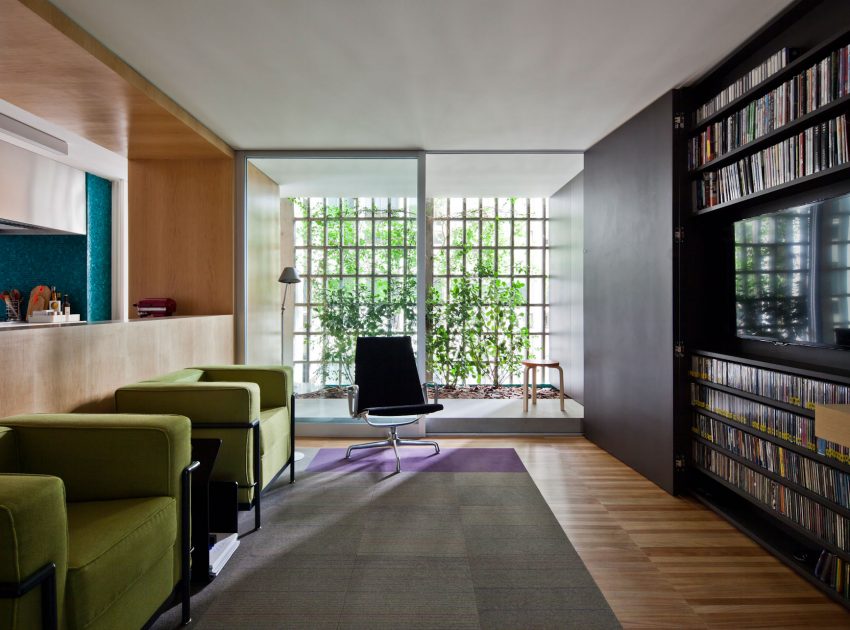A Stylish and Luminous Contemporary Apartment in Itaím, Brazil by Couto Arquitetura (9)